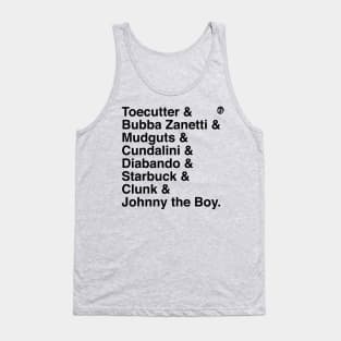 Toecutter's Acolytes Roster Tank Top